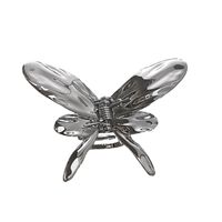Women's Sweet Cool Style Butterfly Metal Plating Hair Claws sku image 2