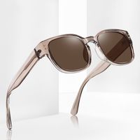 Streetwear Solid Color Tac Square Full Frame Women's Sunglasses main image 4