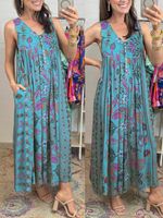 Women's Daily Street Vintage Style Flower Full Length Jumpsuits main image 3