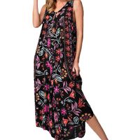 Women's Daily Street Vintage Style Flower Full Length Jumpsuits main image 5
