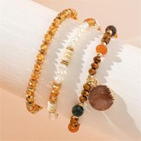 Casual Simple Style Irregular Glass Rope Beaded Women's Bracelets main image 7