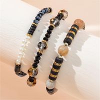 Lässig Einfacher Stil Irregulär Glas Seil Perlen Frau Armbänder main image 9