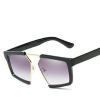 Simple Style Solid Color Pc Special-Shaped Mirror Full Frame Women's Sunglasses sku image 1