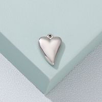 1 Piece Stainless Steel 18K Gold Plated Heart Shape Polished Pendant main image 5
