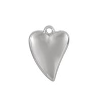 1 Piece Stainless Steel 18K Gold Plated Heart Shape Polished Pendant main image 4