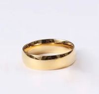 Stainless Steel 14K Gold Plated Simple Style Plating Geometric Rings sku image 16