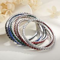 Elegant Solid Color Glass Plating Women's Bracelets main image 6