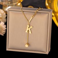 Elegant Letter Copper Alloy Tassel 18K Gold Plated Women's sku image 11