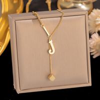 Elegant Letter Copper Alloy Tassel 18K Gold Plated Women's sku image 10