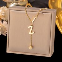 Elegant Letter Copper Alloy Tassel 18K Gold Plated Women's sku image 26