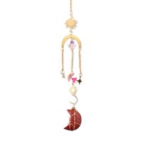 Simple Style Moon Crystal Pendant Artificial Decorations main image 4