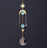 Simple Style Moon Crystal Pendant Artificial Decorations sku image 1