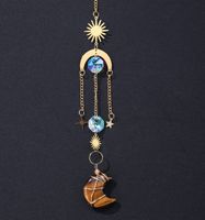 Simple Style Moon Crystal Pendant Artificial Decorations sku image 4