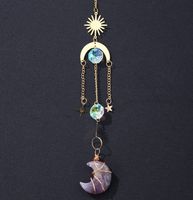 Simple Style Moon Crystal Pendant Artificial Decorations sku image 9