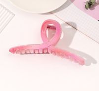 Women's Pastoral Gradient Color Plastic Hair Claws main image 5