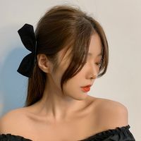 Women's Simple Style Solid Color Cloth Hair Clip main image 5