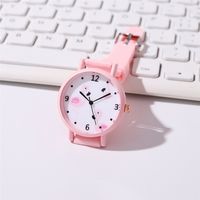 Mignon Sucré Star Flamant Forme De Cœur Boucle Quartz Enfants Montres main image 9