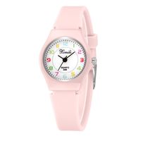 Cartoon Style Letter Number Buckle Quartz Kids Watches main image 3