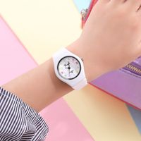 Cartoon Style Letter Number Buckle Quartz Kids Watches main image 8