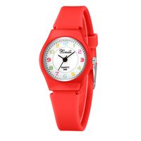 Cartoon Style Letter Number Buckle Quartz Kids Watches main image 5
