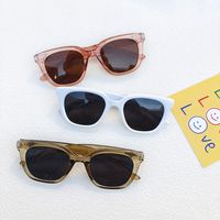 IG Style Streetwear Solid Color Pc Resin Square Full Frame Women's Sunglasses main image 6