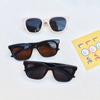 IG Style Streetwear Solid Color Pc Resin Square Full Frame Women's Sunglasses main image 3