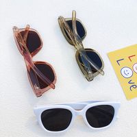 IG Style Streetwear Solid Color Pc Resin Square Full Frame Women's Sunglasses main image 5