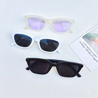 IG Style Modern Style Solid Color Pc Resin Cat Eye Full Frame Women's Sunglasses main image 6