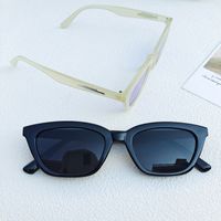 IG Style Modern Style Solid Color Pc Resin Cat Eye Full Frame Women's Sunglasses main image 4