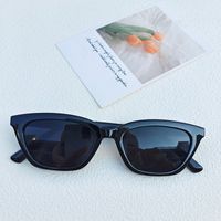 IG Style Modern Style Solid Color Pc Resin Cat Eye Full Frame Women's Sunglasses sku image 5