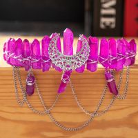 Women's Retro Ethnic Style Geometric Alloy Crystal Hair Band main image 6