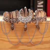 Women's Retro Ethnic Style Geometric Alloy Crystal Hair Band main image 8