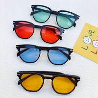 IG Style Classic Style Solid Color Pc Resin Square Full Frame Men's Sunglasses main image 1
