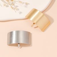 Women's Simple Style Rectangle Alloy Plating Hair Clip main image 1