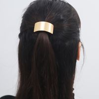 Women's Simple Style Rectangle Alloy Plating Hair Clip main image 3