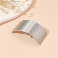 Women's Simple Style Rectangle Alloy Plating Hair Clip sku image 2