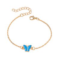 Simple Style Butterfly Alloy Enamel Women's Bracelets main image 5