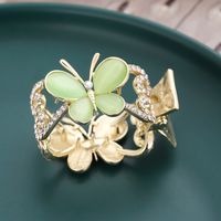 Women's Elegant Butterfly Alloy Hair Claws main image 1