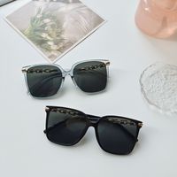 IG Style Sweet Solid Color Pc Resin Square Full Frame Women's Sunglasses main image 5