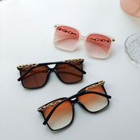 IG Style Sweet Solid Color Pc Resin Square Full Frame Women's Sunglasses main image 7