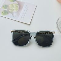 Style IG Sucré Couleur Unie Pc Résine Carré Plein Cadre Femmes De Lunettes De Soleil sku image 3