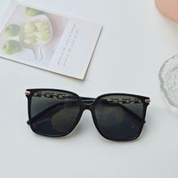 IG Style Sweet Solid Color Pc Resin Square Full Frame Women's Sunglasses sku image 6