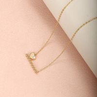 Cute XUPING Sweet Rabbit Cup Heart Shape Alloy Copper Alloy Inlay Artificial Gemstones Artificial Pearls 18K Gold Plated Women's Pendant Necklace main image 6