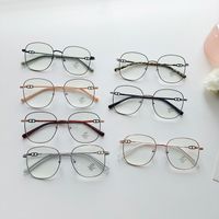 Casual Simple Style Geometric Pc Resin Square Full Frame Optical Glasses main image 2
