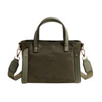 Women's Small Oxford Cloth Solid Color Business Zipper Handbag main image 5
