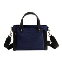 Women's Small Oxford Cloth Solid Color Business Zipper Handbag sku image 4