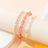 Casual Simple Style Geometric Artificial Crystal Beaded Women's Bracelets main image 6