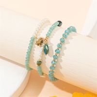 Lässig Einfacher Stil Geometrisch Künstlicher Kristall Perlen Frau Armbänder main image 7
