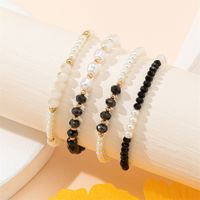 Casual Simple Style Geometric Artificial Crystal Beaded Women's Bracelets main image 10