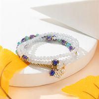 Casual Simple Style Geometric Artificial Crystal Beaded Women's Bracelets sku image 6
